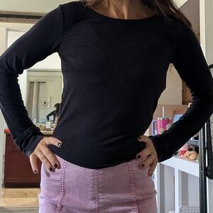 Gap Workout Top With Cut Out And Tie